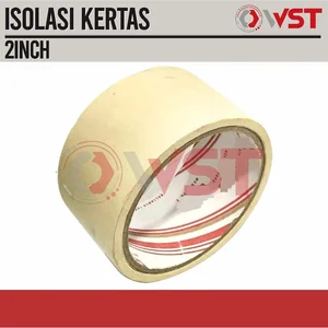 Lakban Kertas 2Inch 48mm / Masking Tape 2" 48 mm / Isolasi Kertas