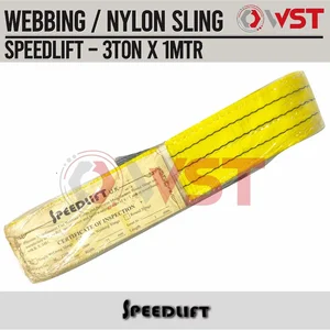 Speedlift Webbing Sling 3ton x 1meter / Nylon Seling 3 Ton 1 Meter