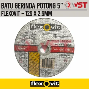 Flexovit Batu Gerinda Potong 5inch / Batu Potong 5x2.5 / 5" 5in