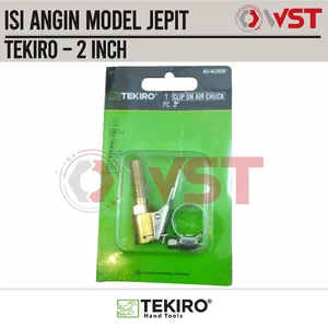 Tekiro Alat Isi Angin Model Jepit / Kepala Isian Angin Air Chuck