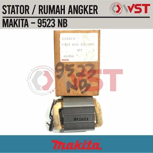 Stator Makita 9523NB ORIGINAL / Rumah Armature Gerinda Makita 9523 NB