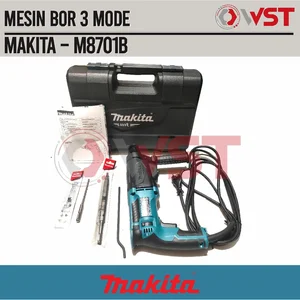 Mesin Bor Rotary Hammer Makita M8701B / Bor 3 Mode M 8701 B