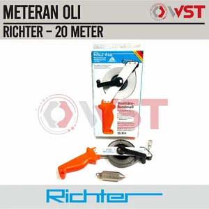 Richter Meteran Minyak 20Meter / Meteran Oli 20M / Sounding Tape