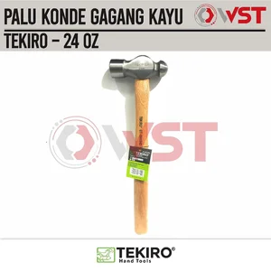 Tekiro Palu Konde 24OZ Gagang Kayu / Ball Pein Hammer 24 OZ