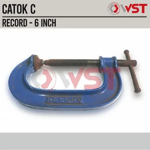 Record Klem C 6" Made in ENGLAND / Catok C 6Inch / Clamp C 6 Inch
