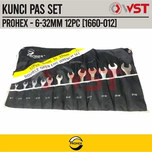 Prohex Kunci Pas Set 6-32mm 12pcs / 6-32 mm 12 pcs
