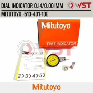 Dial Indicator Test Mitutoyo 513-401 0.14/001MM / 513-401-10E
