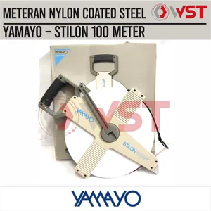 Meteran Tancap YAMAYO STILON 100M / 100 M / Nylon Coated Steel