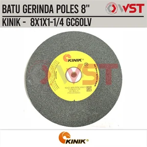 KINIK Batu Gerinda Duduk 8Inch GC60 / Batu Asah 8x1x1-1/4 Grit 60