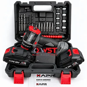 XAPR AP85+ LITE mesin Bor Impek Baterai 10mm 2baterai set aksesoris / APR AP85 Brushless impact drill / Cordless Hammer Drill