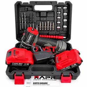 XAPR AP85+ mesin Bor Impek Baterai 10mm 2baterai set aksesoris / APR AP85 Brushless impact drill / Cordless Hammer Drill