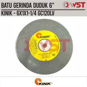 KINIK Batu Gerinda Duduk 6Inch GC120 / Batu Asah 6x1x1-1/4 Grit 120
