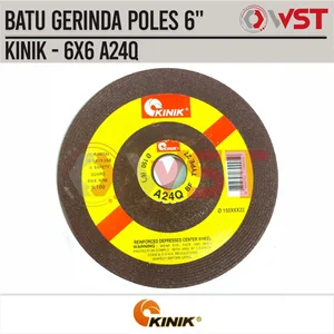 Kinik Batu Gerinda Poles 6x6 / Batu Poles 6inch 100x6x16