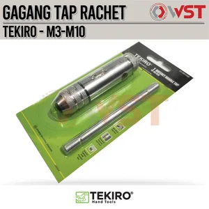 Tekiro Gagang Tap Ratchet M3-M10 / Stang Rachet Hand Tap
