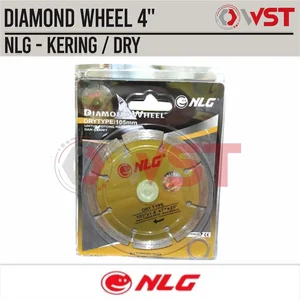 NLG Diamond Wheel Kering 4" / Mata Gerinda Keramik 4inch DRY