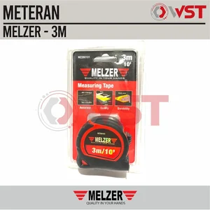 Melzer Meteran 3M Heavy Duty / Steel Measuring Tape 3 meter