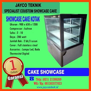 cake showcase display pajangan kue