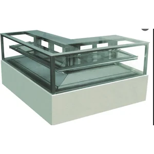 showcase cake display L - Shape