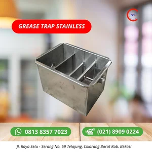 Grease Trap Stainless Steel - 300x250x250mm SUS 201