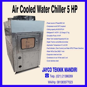 Air Cooler JTM Water Chiller 5 HP