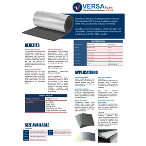 Aluminium Composite Panel Versa Foam Xpe +Fr Insulation Tape