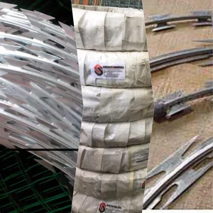 PAGAR PENGAMAN : KAWAT SILET GALVANIS 