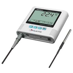 Thermo Hygrometer HUATO 2%RH Sound & Light Alarm