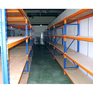 Rak Pallet Long Span Shelving System, Storage Container Shelving Unit