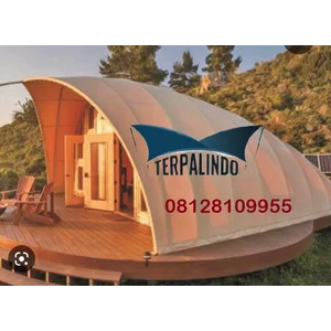 TENDA GLAMPING COCOON AREA PINGGIR PANTAI