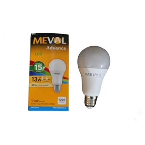 Lampu LED Meval 13W Eco Warna Putih