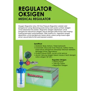 Regulator Oksigen Medis Rumah Sakit Box Hijau