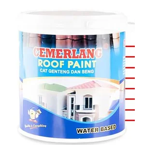 Cat Genteng Acrylic Polymer Cemerlang 