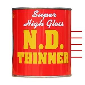Thinner Super High Gloss Kanebo Red