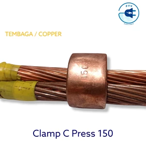 Clamp Pararel Kabel C Press Ukuran 150 Tembaga Copper