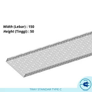 Cable Tray Standard Type C Sie 150X50mm