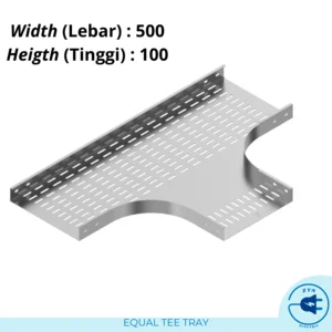 Equal / Unequal Tee Tray Ukuran 500x100mm