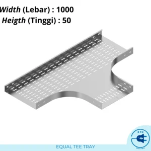  Unequal Tee / Equal Tray Ukuran 1000x50mm