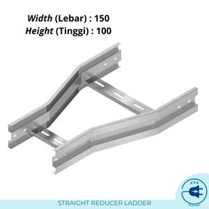 Straight Reducer Ladder Lebar 150mm Tinggi 100mm