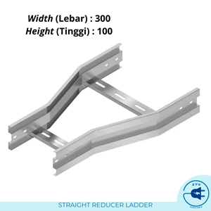 Straight Reducer Ladder Lebar 300mm Tinggi 100mm