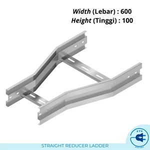Straight Reducer Ladder Lebar 600mm Tinggi 100mm