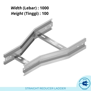 Straight Reducer Ladder Lebar 1000mm Tinggi 100mm