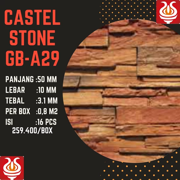 Batu Alam Castel Stone Gb A29