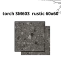 Ceramic Floor Torch Rustic Tile Sm603