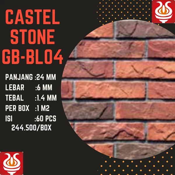 Batu Alam Castle Stone Bl04
