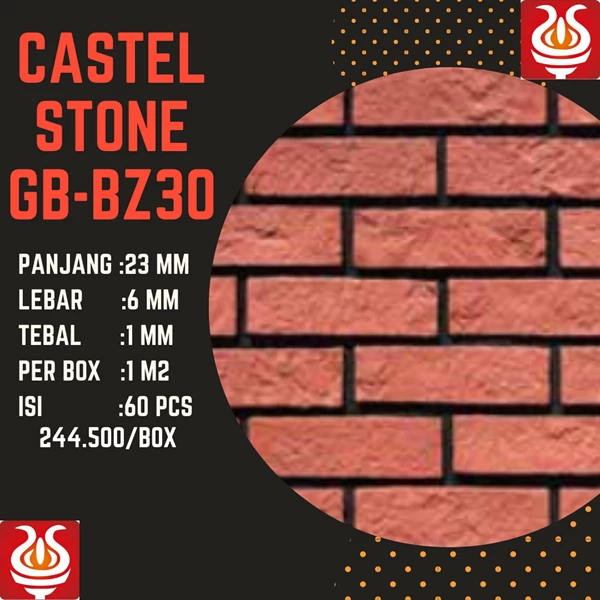 Batu Alam Dinding Castel Stone Gb-Bz30