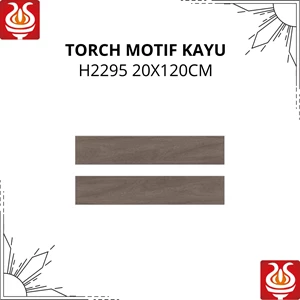 Granit Motif Kayu Cutting Interior Eksterior Dinding&Lantai 20X120 Cm H2295