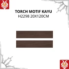 Granit Motif Kayu Cutting Interior Eksterior Dinding&Lantai 20X120 Cm - H2298 1