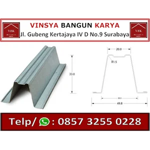 Bondek Floordeck Baja Ringan Silver