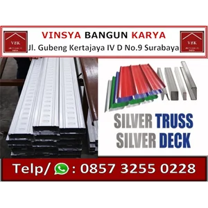 Bondek Floordeck Baja Ringan Silver Deck