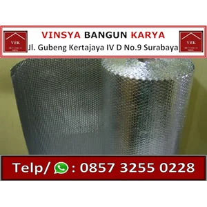 Aluminium Bubble Foil Peredam Panas